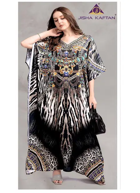 Kaftan E Nazakat Vol 15  By Jisha Poly Japan Satin Kaftan Wholesalers In Surat